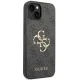 Guess 4G Metal Logo Case for Apple iPhone 15, Grey