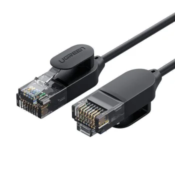 Ugreen NW122 Ethernet Patchcord Cable RJ45 Cat 6A UTP 5m, Black | Провод Интернета