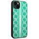 Чехол Karl Lagerfeld Monogram Stripe для iPhone 14 Plus, зеленый