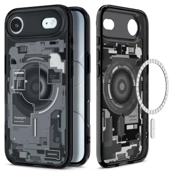 Чехол Spigen для iPhone 17 / 17 Air Ultra Hybrid Mag Zero One, черный