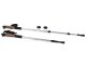 Silver Nordic Walking Pole with Cork Handle (1 pc)