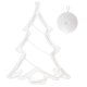 Wall Window LED Light Luminous Christmas Decoration \"Christmas tree\", 20x16cm