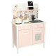 Children\'s Wooden MDF Kitchen Lulilo FLoro with Dishes 82cm, Pink