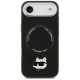 Чехол Karl Lagerfeld Choupette Pin MagSafe для iPhone Air Черный