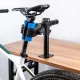 Rockbros 27210002001 velosipēdu remonta statīvs ar ātrajiem fiksatoriem, sienas un galda montāžai, melns