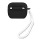Guess Silicone Vintage AirPods Pro Case, Black/White