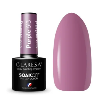 Claresa Gēla laka Purple 613, 5 g