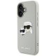Karl Lagerfeld 3D Rubber Double Heads vāciņš Apple iPhone 16, Bēšs