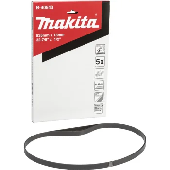 Полотна для ленточной пилы Makita BiM 13x0.5x835 мм, 14 TPI, 5 шт. (B-40543)