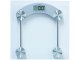 Electronic Bathroom Scale 180kg Glass Platform LCD Transparent