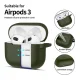 Чехол Tech-Protect Silicone Hook для Apple AirPods 3, зеленый