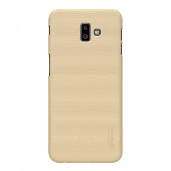 Samsung Galaxy J6+ 2018 (J610F) Nillkin Super Frosted Shield Case Cover, Gold | Telefona Vāciņš Maciņš Apvalks Bampers
