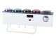 Toothbrush Organizer with UV Sterilizer and Toothpaste Dispenser