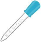 Drošības silikona graduēta dozēšanas pipete, 5 ml | Safety Silicone Graduated Dosing Pipette