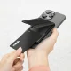 Uniq Heldro ID magnētiskais maks ar atbalstu un aproci - rozā krāsā | magnetic wallet with support and wristband...