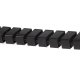 Maclean MC-727 B kabeļu organizators / maskētājs, melns