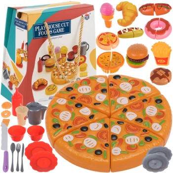Iso Trade Fast Food rotaļu komplekts 42 gab. (00026691)