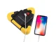 Multifunctional Car Warning LED Triangle with Power Bank and Solar Panel