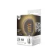 Forever Light LED Filament spuldze E27 G95 4W 230V 2000K 250lm, zelta