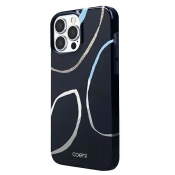 Apple iPhone 13 Pro Max 6,7" Uniq Etui Coehl Valley Case Cover, Navy | Чехол Кейс Бампер Обложка...