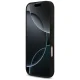 Чехол Guess 4G Printed Stripes MagSafe для iPhone 17, черный