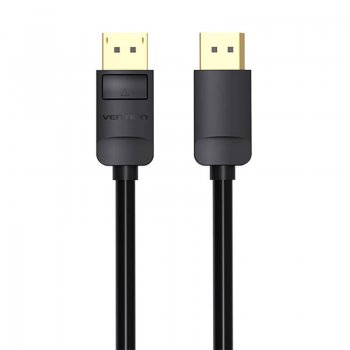 DisplayPort kabelis 1,5 m Vention HACBG (melns) | Cable 1.5m (Black)