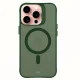 3mk Smoke MagCase vāciņš iPhone 16 Pro Max, Zaļš caurspīdīgs