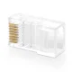 Ugreen 100x разъем RJ45 8P8C (UTP Cat. 5 / Cat. 5e) прозрачный (NW110)