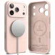 Ringke Silikona Magnētiskais MagSafe Apvalks iPhone 17 Pro Max - Rozā | Silicone Magnetic Phone Case Cover Pink