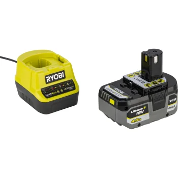 Ryobi RC18120-140X 18V ONE+ 4.0Ah akumulatora un lādētāja komplekts