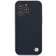 BMW Silicone Signature vāciņš Apple iPhone 13 Pro Max - Tumši zils