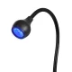 Glow Snake UV LED galda lampa manikīram, melna