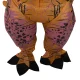 Piepūšamais dinozaura kostīms T-REX bērniem, 1.5–1.9 m, brūns