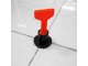 Tile leveling system clips and wedges, 50 pcs, red