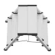 Divpusējas saliekamās kāpnes Hailo D60 StandardLine, 2x3 pakāpieni