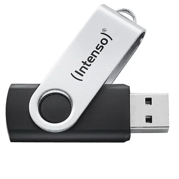 USB-флешка Intenso Office Line 32GB USB 3.2 Gen 1, серебристый/черный