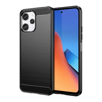Hurtel чехол для Xiaomi Redmi 12 Carbon Case, черный