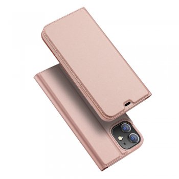 Apple iPhone 12 / 12 Pro DUX DUCIS Magnetic Case Cover, Pink | Telefona Vāciņš Maciņš Apvalks Grāmatiņa