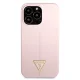 Guess Silicone Triangle vāciņš iPhone 13 Pro Max, violets