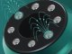 Electric Cupping Massager with Heat & Adjustable Suction for Body Relief, Green