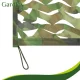 Маскировочная сетка 3x6м с 100 стяжками Gardlov, зеленый камуфляж