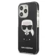 Чехол Karl Lagerfeld Ikonik Karl для iPhone 13 Pro / 13, Черный