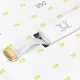 Фасадный LED светильник Maclean MCE292 W с номером дома и датчиком...