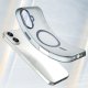 Magnetic Abrasive iPhone 17 Case with MagSafe Support, Matte Blue