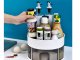 Rotating Kitchen Organiser with 4 Drawers for Spices