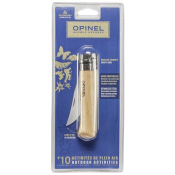 Складной нож Opinel No. 10, нержавеющая сталь