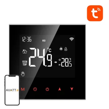 Умный Wi-Fi термостат для котла Avatto WT100-BH-3A TUYA