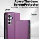 Samsung Galaxy A55 ( SM-A556B/DS ) LC.IMEEKE PU Leather Wallet Protective Book Case Cover, Purple | Чехол для...
