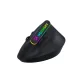 Wozinsky WMG-1164 bezvadu vertikālā ergonomiskā pele 3600 DPI, melna