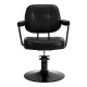 Frizieru krēsls Hair System Tru Noir, melns